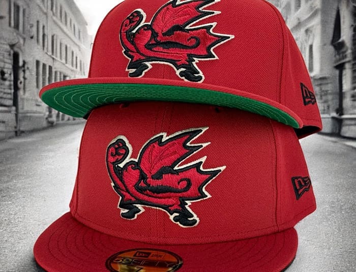 Fighting Maples Vintage Red 59Fifty Fitted Hat by Noble North x New Era
