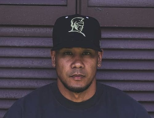 Kamehameha Navy Metallic Gold 59Fifty Fitted Hat by Fitted Hawaii x New Era