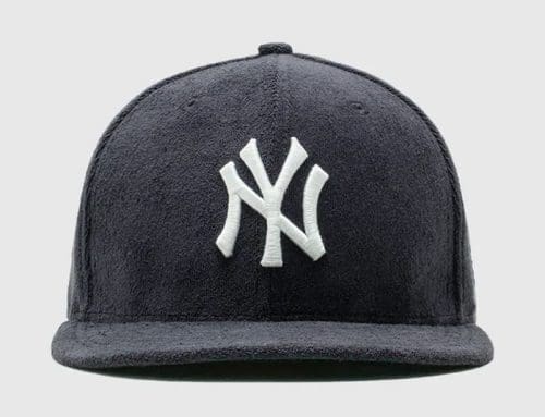 New York Yankees Terry Cloth Navy 59Fifty Fitted Hat by MLB x New Era