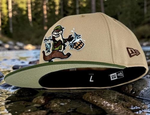 River Otter Angler Camel Olive 59Fifty Fitted Hat by Noble North x New Era