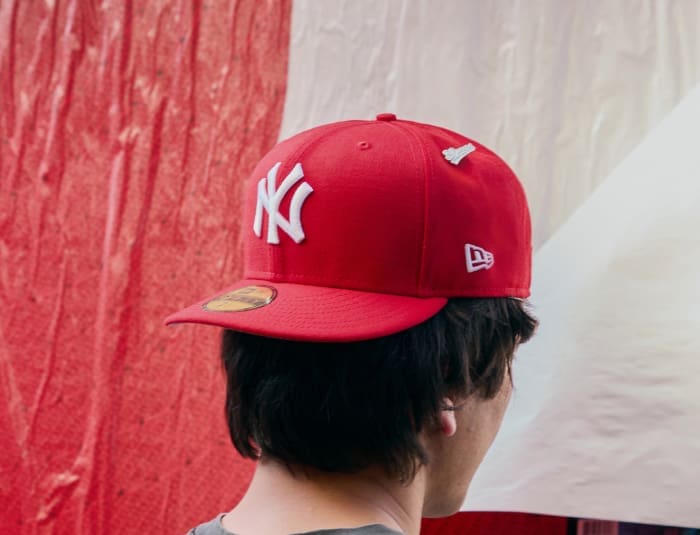 Spike Lee x New York Yankees 30th Anniversary Red Wool 59Fifty Fitted Hat by MLB x New Era