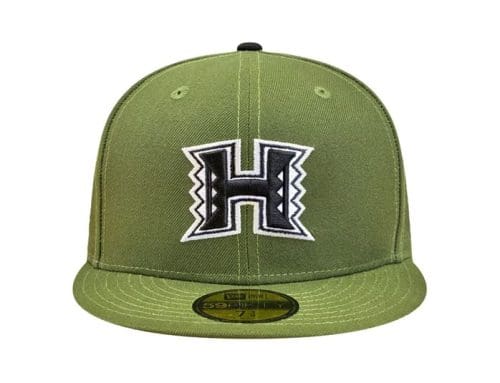 UH Rifle Green 59Fifty Fitted Hat by Fitted Hawaii x New Era