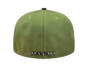 UH Rifle Green 59Fifty Fitted Hat by Fitted Hawaii x New Era Back UH Rifle Green 59Fifty Fitted Hat by Fitted Hawaii x New Era Back