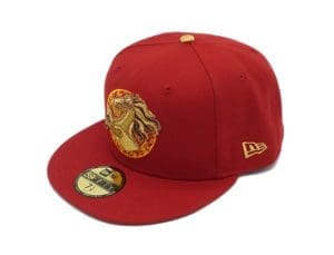 Year Of The Horse 59fifty Fitted Hat by The Capologists x New Era Left
