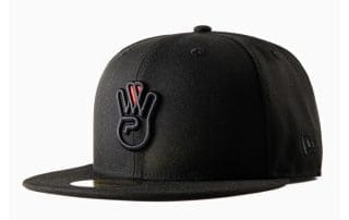 All Black 59Fifty Fitted Hat by Westside Love x New Era