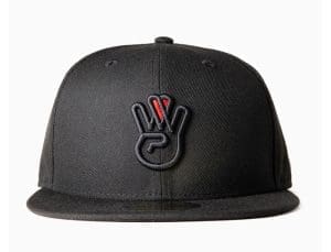 All Black 59Fifty Fitted Hat by Westside Love x New Era Front All Black 59Fifty Fitted Hat by Westside Love x New Era Front