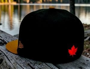 Canadian Beaver Black Brown 59Fifty Fitted Hat by Noble North x New Era Back Canadian Beaver Black Brown 59Fifty Fitted Hat by Noble North x New Era Back