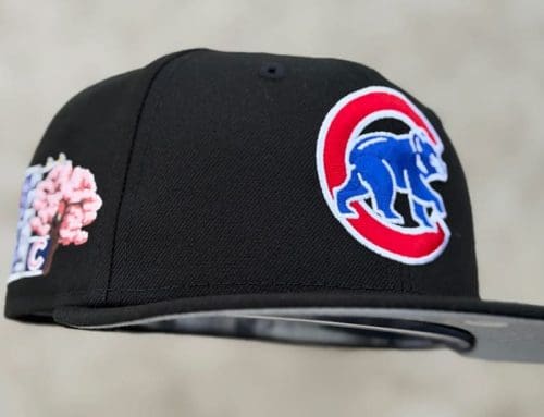 Chicago Cubs 2025 Tokyo Series Cherry Blossom 59Fifty Fitted Hat by MLB x New Era