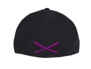 False Flag Black Sheep Black Straw 59Fifty Fitted Hat by JustFitteds x New Era Back