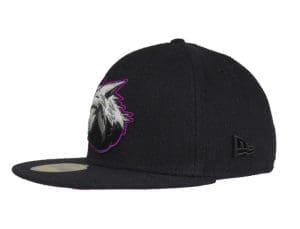 False Flag Black Sheep Black Straw 59Fifty Fitted Hat by JustFitteds x New Era Left