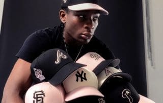 Hat Club Pink Rouge 2026 59Fifty Fitted Hat Collection by MLB x New Era