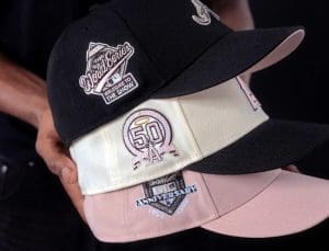 Hat Club Pink Rouge 2026 59Fifty Fitted Hat Collection by MLB x New Era Patch Hat Club Pink Rouge 2026 59Fifty Fitted Hat Collection by MLB x New Era Patch