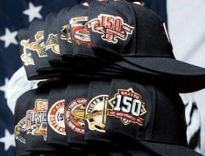 Hat Club Star Bangled Bangers 59Fifty Fitted Hat Collection by MLB x New Era Patch