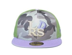 LDRS x Vic x Gentleman Sole Camo Matcha 59Fifty Fitted Hat by Leaders x New Era LDRS x Vic x Gentleman Sole Camo Matcha 59Fifty Fitted Hat by Leaders x New Era