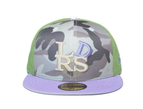 LDRS x Vic x Gentleman Sole Camo Matcha 59Fifty Fitted Hat by Leaders x New Era