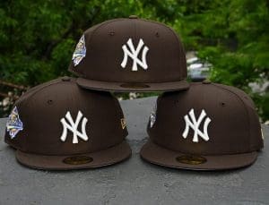 New York Yankees 1996 World Series Walnuts 59Fifty Fitted Hat by MLB x New Era New York Yankees 1996 World Series Walnuts 59Fifty Fitted Hat by MLB x New Era