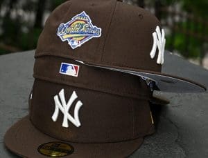New York Yankees 1996 World Series Walnuts 59Fifty Fitted Hat by MLB x New Era Front New York Yankees 1996 World Series Walnuts 59Fifty Fitted Hat by MLB x New Era Front