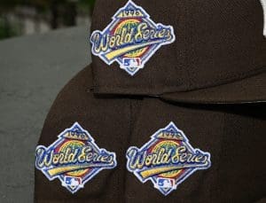 New York Yankees 1996 World Series Walnuts 59Fifty Fitted Hat by MLB x New Era Patch New York Yankees 1996 World Series Walnuts 59Fifty Fitted Hat by MLB x New Era Patch