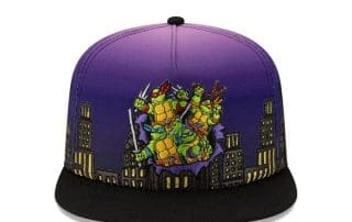 Night Cityscape 59Fifty Fitted Hat by Teenage Mutant Ninja Turtles x New Era