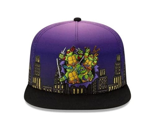 Night Cityscape 59Fifty Fitted Hat by Teenage Mutant Ninja Turtles x New Era