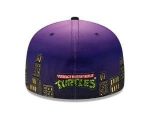 Night Cityscape 59Fifty Fitted Hat by Teenage Mutant Ninja Turtles x New Era Back