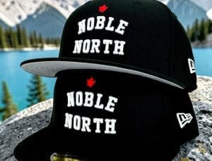 Noble North Heritage Black 59Fifty Fitted Hat by Noble North x New Era Noble North Heritage Black 59Fifty Fitted Hat by Noble North x New Era