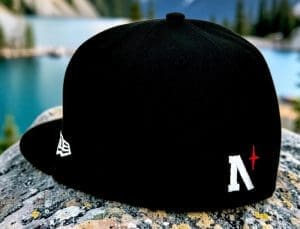 Noble North Heritage Black 59Fifty Fitted Hat by Noble North x New Era Back Noble North Heritage Black 59Fifty Fitted Hat by Noble North x New Era Back