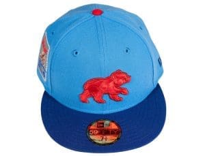 Chicago Cubs Foul Ball 59Fifty Fitted Hat by MLB x New Era Front Chicago Cubs Foul Ball 59Fifty Fitted Hat by MLB x New Era Front