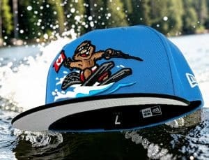 Dam Wake Makers Blue Reef Black 59Fifty Fitted Hat by Noble North x New Era