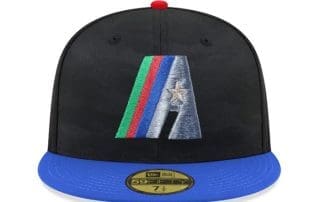 Houston Astros Astrodome Black Camo Blue 59Fifty Fitted Hat by MLB x New Era