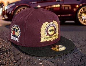 Houston Rockets International Players Maroon Black 59Fifty Fitted Hat by NBA x New Era Houston Rockets International Players Maroon Black 59Fifty Fitted Hat by NBA x New Era