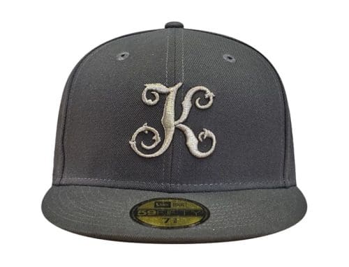 Kou Anthracite Metallic Pewter 59Fifty Fitted Hat by Fitted Hawaii x New Era