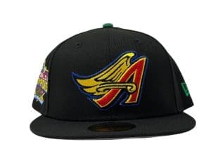 Los Angeles Angels 2002 World Champions Black 59Fifty Fitted Hat by MLB x New Era Front Los Angeles Angels 2002 World Champions Black 59Fifty Fitted Hat by MLB x New Era Front