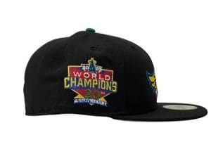 Los Angeles Angels 2002 World Champions Black 59Fifty Fitted Hat by MLB x New Era Patch Los Angeles Angels 2002 World Champions Black 59Fifty Fitted Hat by MLB x New Era Patch
