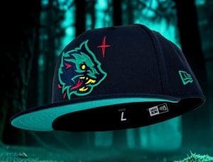 Northwest Wolf Navy 59Fifty Fitted Hat by Noble North x New Era Northwest Wolf Navy 59Fifty Fitted Hat by Noble North x New Era