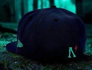 Northwest Wolf Navy 59Fifty Fitted Hat by Noble North x New Era Back Northwest Wolf Navy 59Fifty Fitted Hat by Noble North x New Era Back