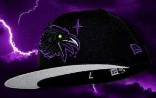 Raven Black 59Fifty Fitted Hat by Noble North x New Era