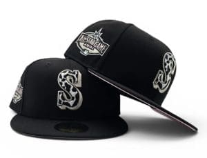 Seattle Mariners Cow Print Logo 2001 ASG 59Fifty Fitted Hat by MLB x New Era