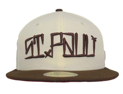 St. Pauli Chrome Walnut 59Fifty Fitted Hat by JustFitteds x New Era