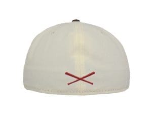 St. Pauli Chrome Walnut 59Fifty Fitted Hat by JustFitteds x New Era Back