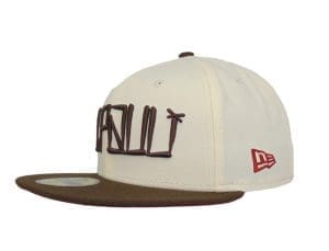 St. Pauli Chrome Walnut 59Fifty Fitted Hat by JustFitteds x New Era Left